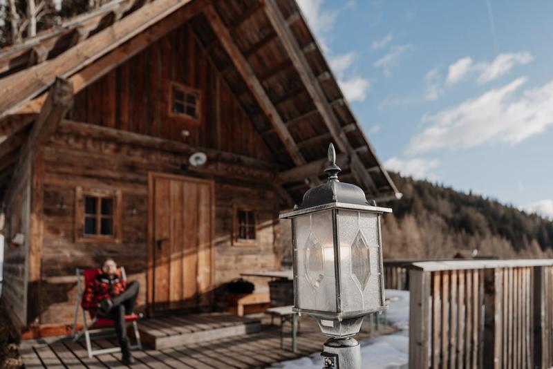 Außenansicht der Panoramahütte